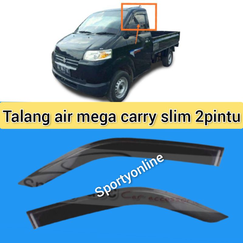 Talang air mega carry 2 pintu slim