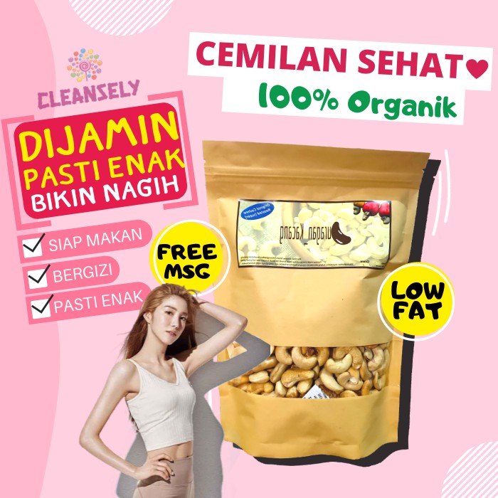 

Kacang Mete Camilan Snack Makanan Ringan Cemilan Mede Zaman Now Kekinian Panggang CS7Mede