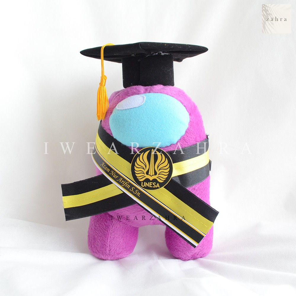 IMPOSTOR WISUDA - Kado Boneka Graduation Gift Wedding Hadiah Kelulusan Beruang Doll Souvenir Hampers