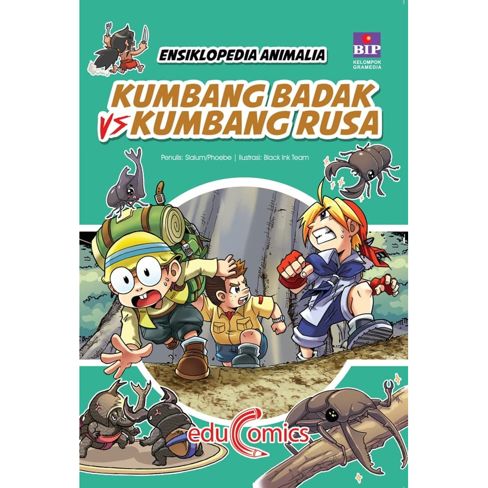 ENSIKLOPEDIA ANIMALIA - KUMBANG BADAK VS KUMBANG RUSA