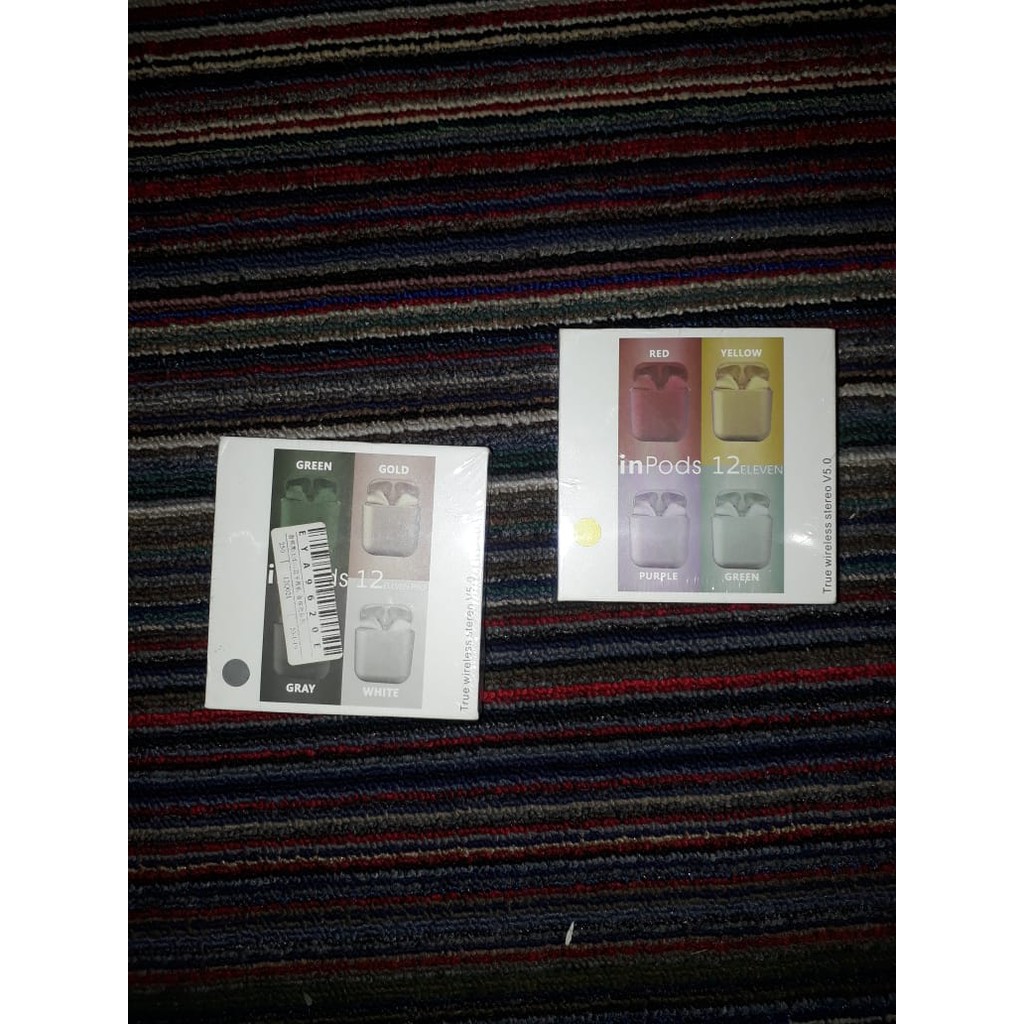 Earphone Wireless i12 TWS