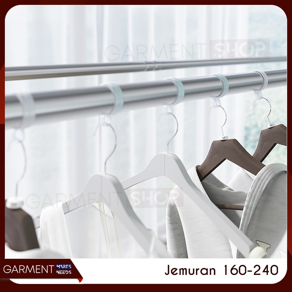 (4KG) SHENAR JEMURAN BAJU / JEMURAN HANDUK LIPAT / JEMURAN STAINLESS STEEL / JEMURAN ANTI KARAT