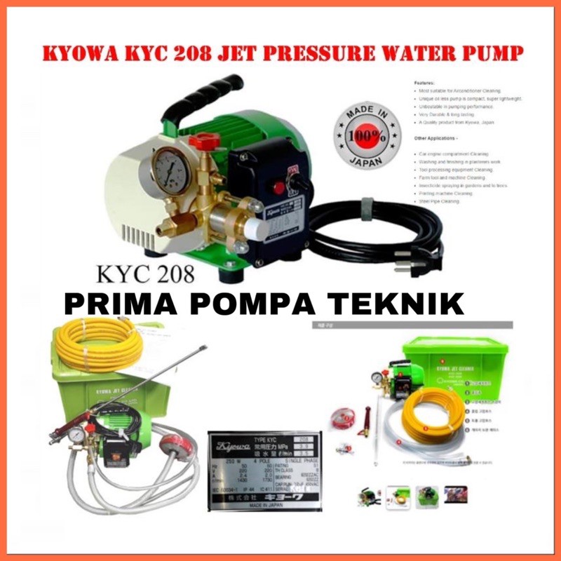 Mesin Cuci AC Kyowa KYC 208 Jet Cleaner dari Jepang