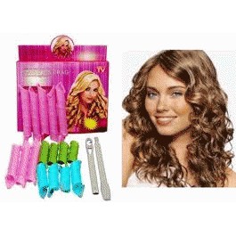 TBI MAGIC LEVERAG 18pcs - hair curler, rambut ikal temporary &amp; permanen Rollan Rambut
