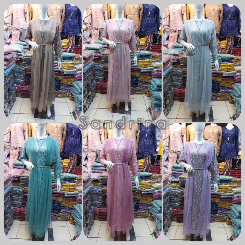 KEBAYA GAMIS MODERN/gamis pesta /wisuda/gamis kondangan