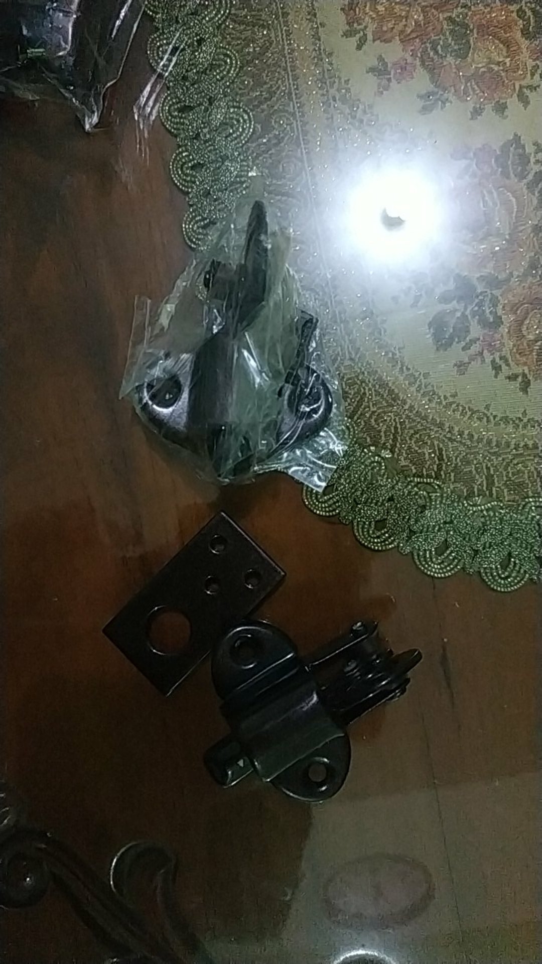 Spring Knip Coklat | Slot Jendela Kodok | Grendel | Knife