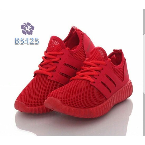 Sepatu Wanita Sneakers I Three Merah - BS425