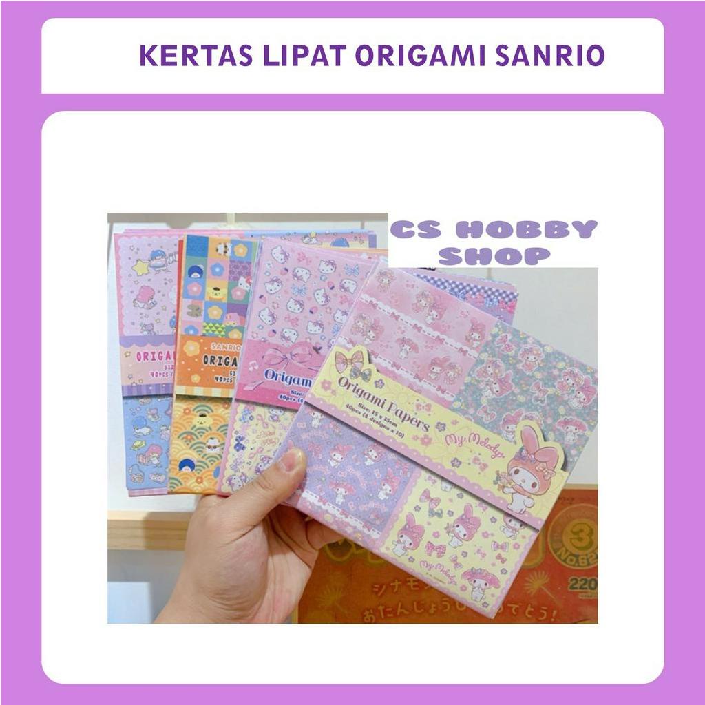 

Origami paper Kertas Lipat Origami Sanrio