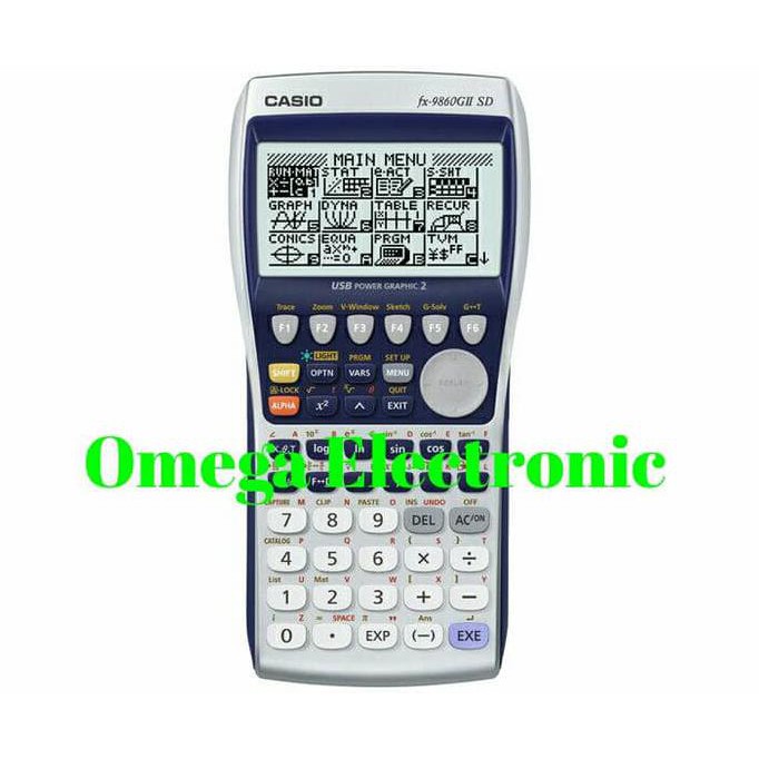 

ITERBATASl Casio FX 9860 Gll SD - Kalkulator Graphic Kuliah ICLl