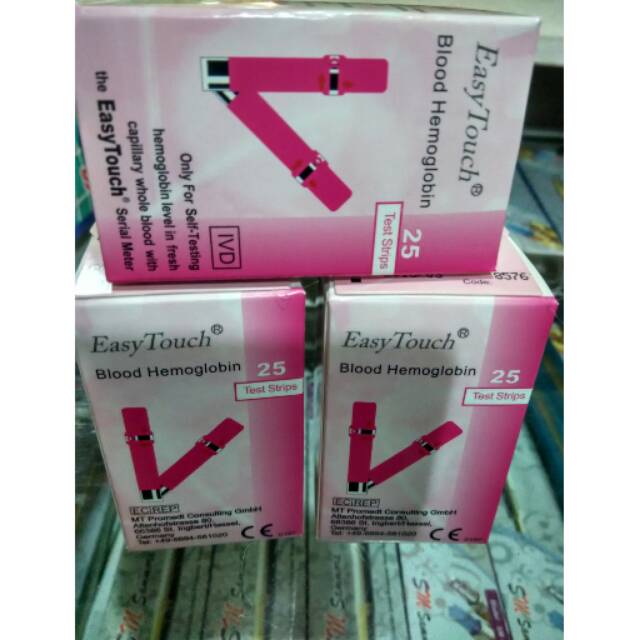 Strip Tes Darah Easy Touch Hemoglobin