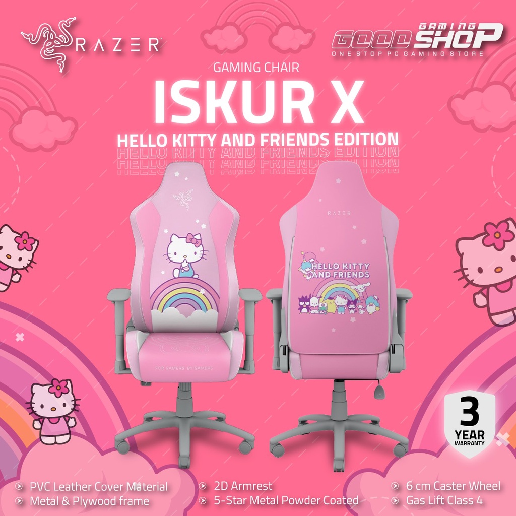 Razer Iskur X Hello Kitty and Friends Edition - Gaming Chair