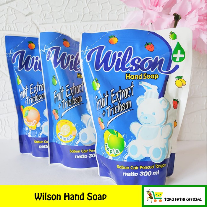 Wilson Hand Soap Refill 300 ml ( membantu membunuh bakteri, kuman dan virus )