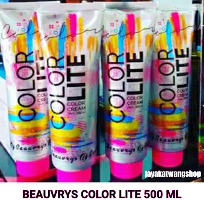 BEAUVRYS Color Lite Color Cream 500 ML / Semir Rambut