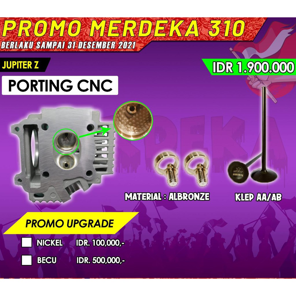 Jual CYLINDER HEAD JUPITER Z BRT Shopee Indonesia
