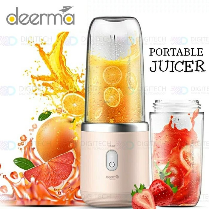 Blender Portable Deerma Electric Juicer Rechargeable