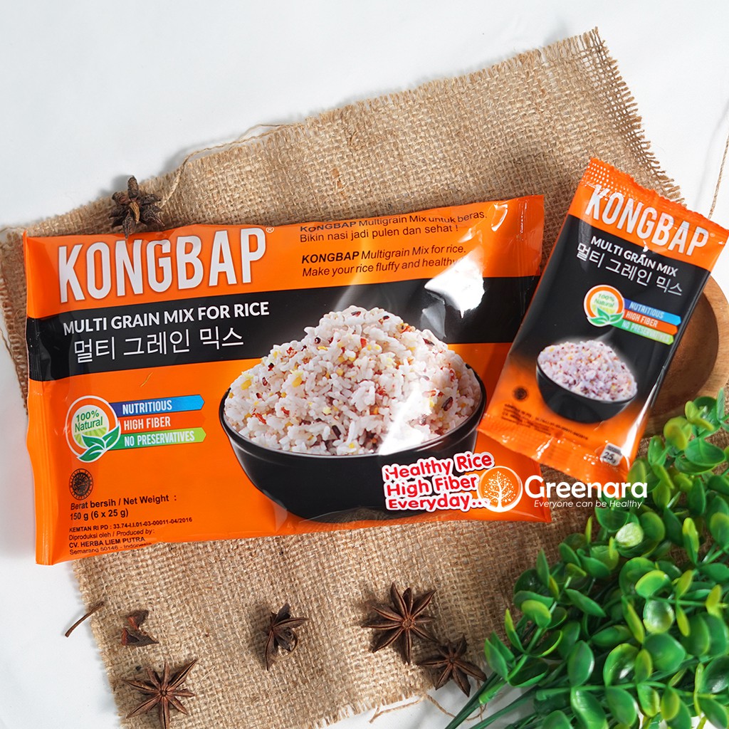 

Alsiha Sehat Alami Organik Kongbap Multi Grain Mix Original 150gr