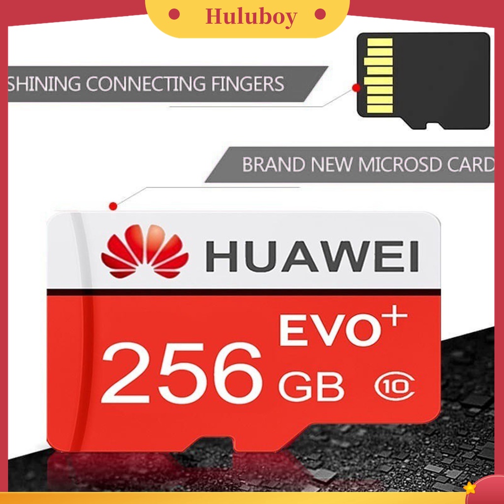 (Huluboy) Kartu Memori TF C10 Kapasitas Besar 16GB 32GB 64GB 128GB 256GB 512GB 1TB