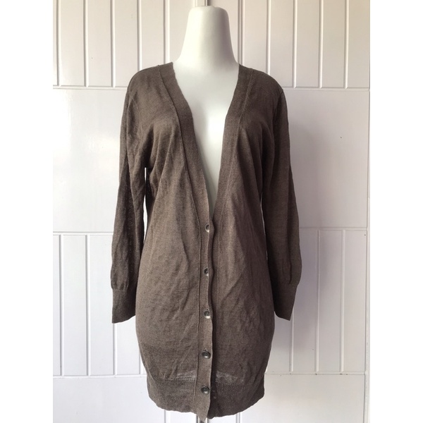 Atasan Rajut Vest Long Outer Cardigan Rajut Jumbo Premium Second Thrift-LikeNew 100-110/80
