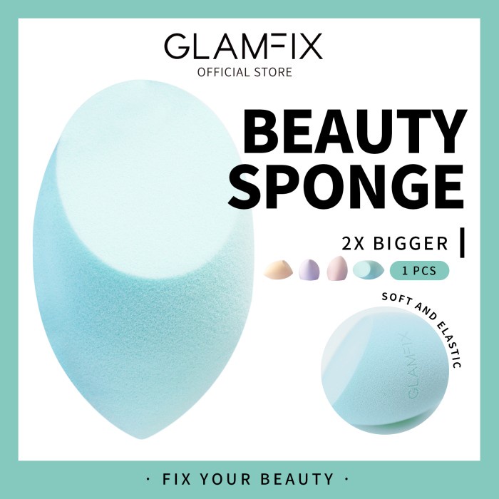 Glam Fix Fabulous Beauty Sponge - Precise Complexion - Pink ORIGINAL