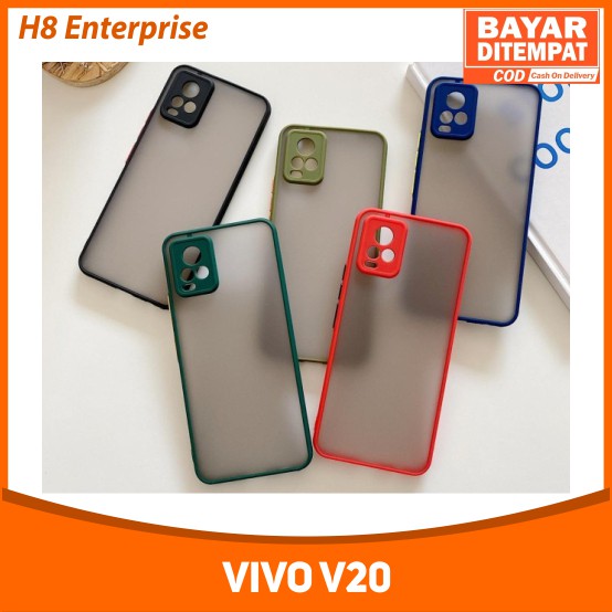 Case Vivo V20 casing dove candy pelindung kamera