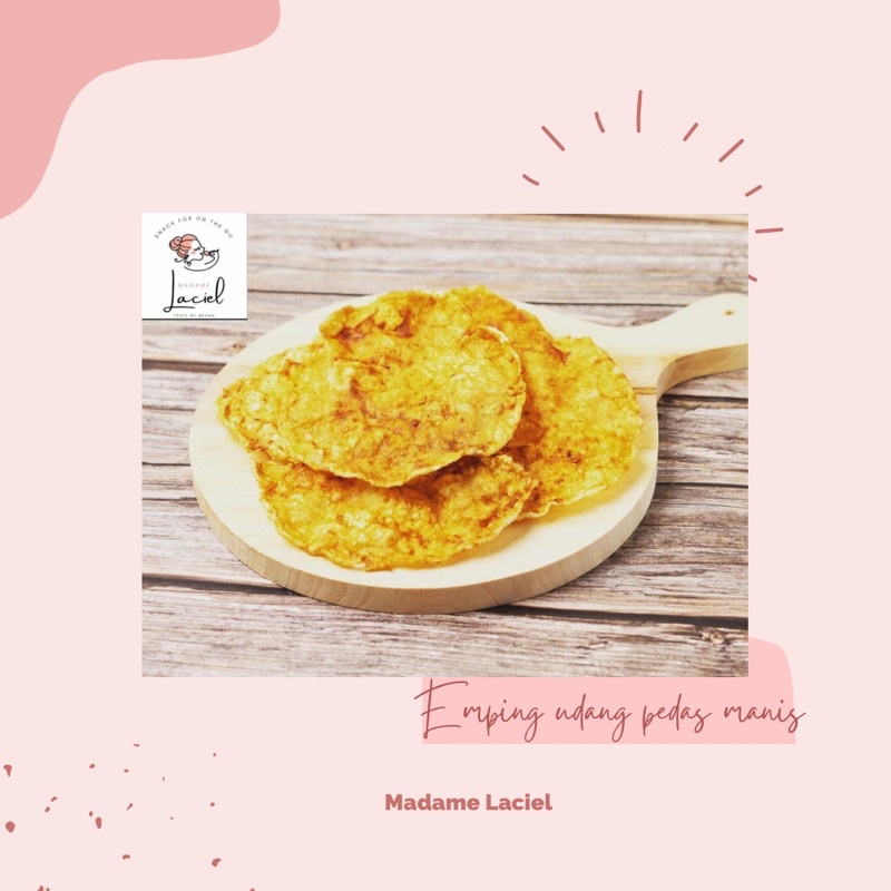 

Madame Laciel - Emping Udang Mlinjo pedas manis / Balado