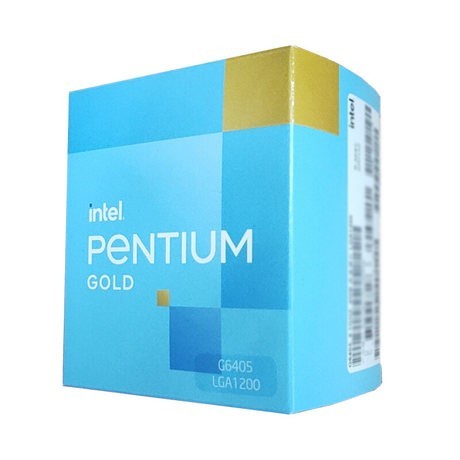 PROCESSOR iNTEL PENTIUM GOLD G6405 BOX LGA 1200 COMET LAKE PROSESOR