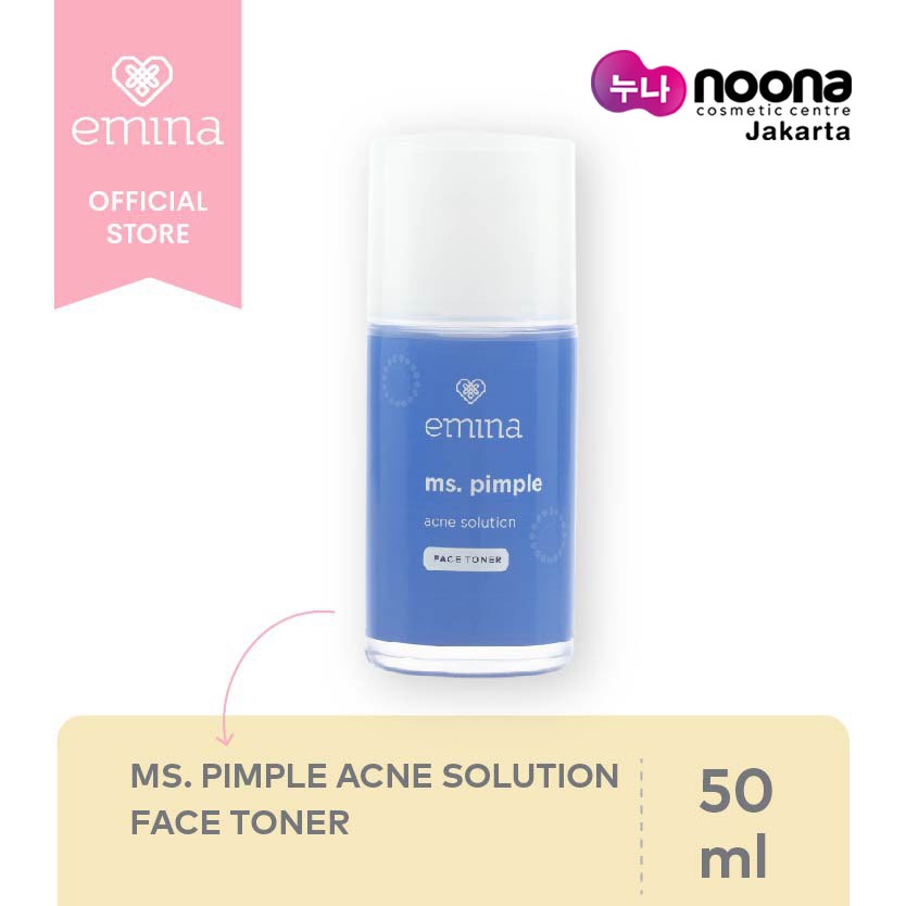 EMINA MS. PIMPLE ACNE SOLUTION FACE TONER -NJ