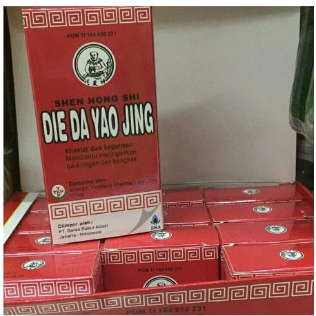 Die Da Yao Jing Obat Luka Bengkak Borok Bengkak Obat Merah China Betadine Cina Cepat Kering Ampuh 30 CC