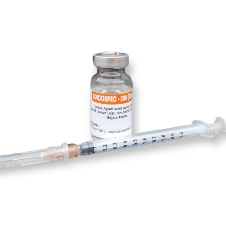 Terkini Lincospec 200 ( 10 ml )+ spuit 1 ml - lebih bagus dari medoxy L dan medoxy LA V9M