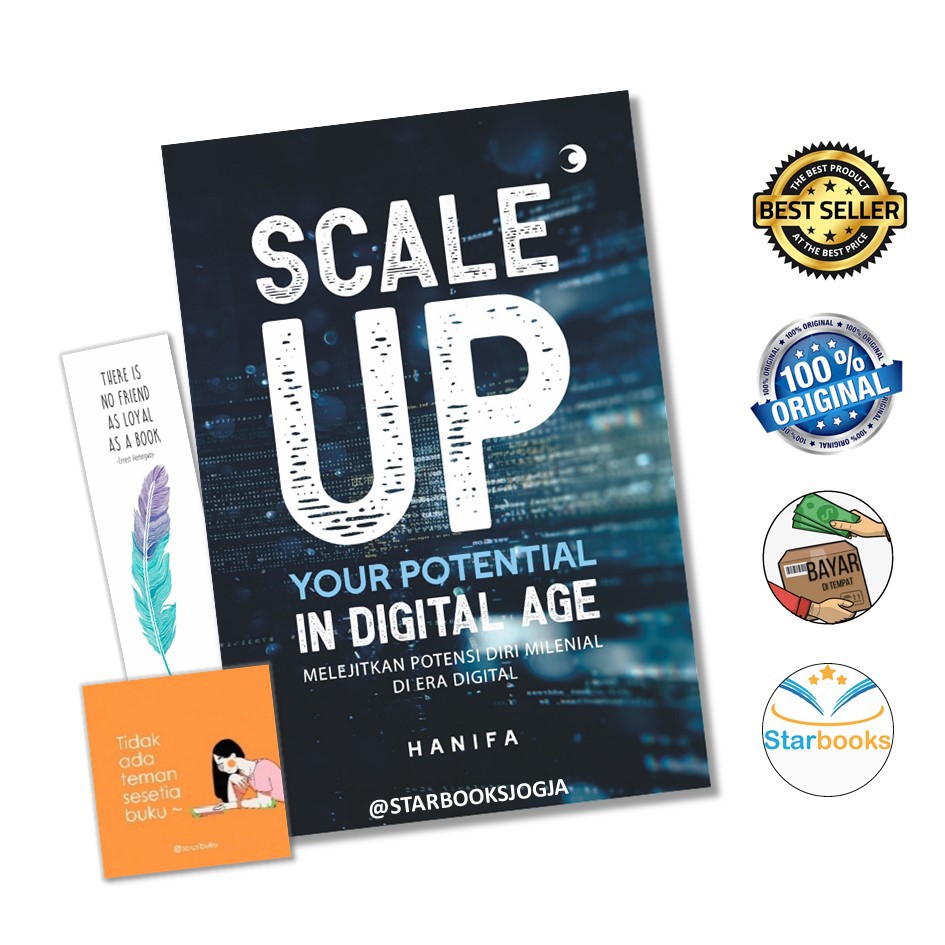 NEW BUKU SCALE UP YOUR POTENTIAL IN DIGITAL AGE (MOTIVASI) - CAESAR