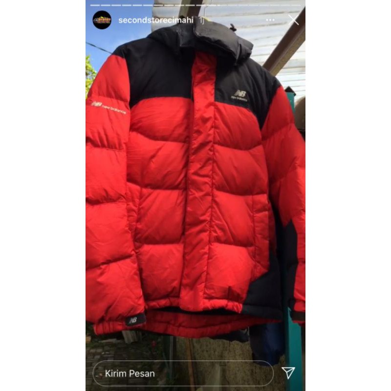 new balance down jacket