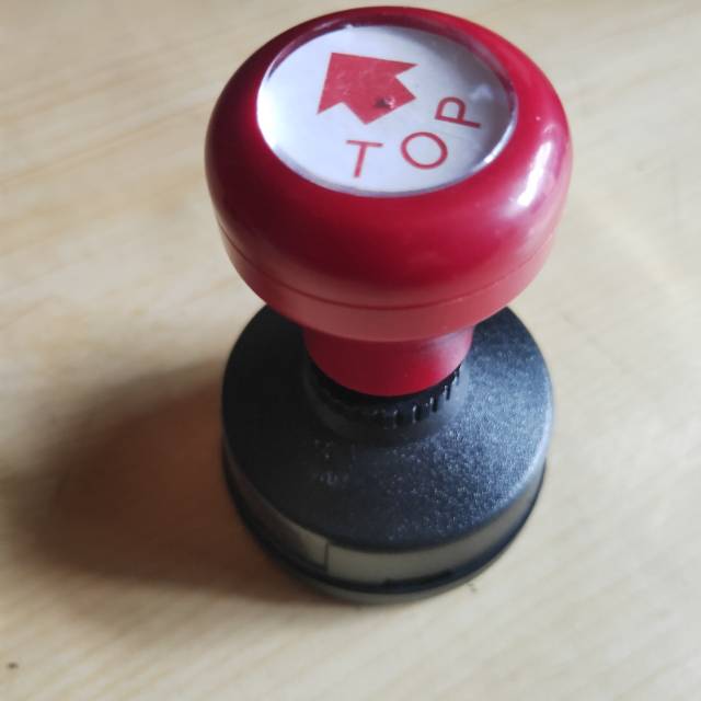 

Gagang Stempel Flash / Top ukuran bulat 3,2 CM