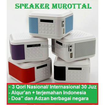 Speaker Murottal Alquran 30 Juz Dan Doa Harian