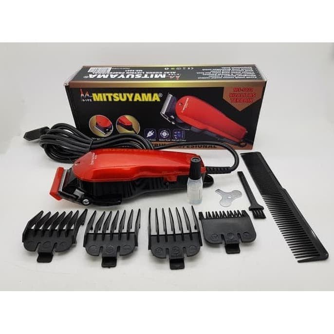 COD MESIN CUKUR RAMBUT ELECTRIC HAIR CLIPPER PROFESSIONAL MITSUYAMA MS-5021 / ALAT CUKUR RAMBUT LISTRI PROFESIOAL MITSUYAMA MS-5021 / CUKURAN RAMBUT KAIR CLIPPER MITSUYAMA MS-5021