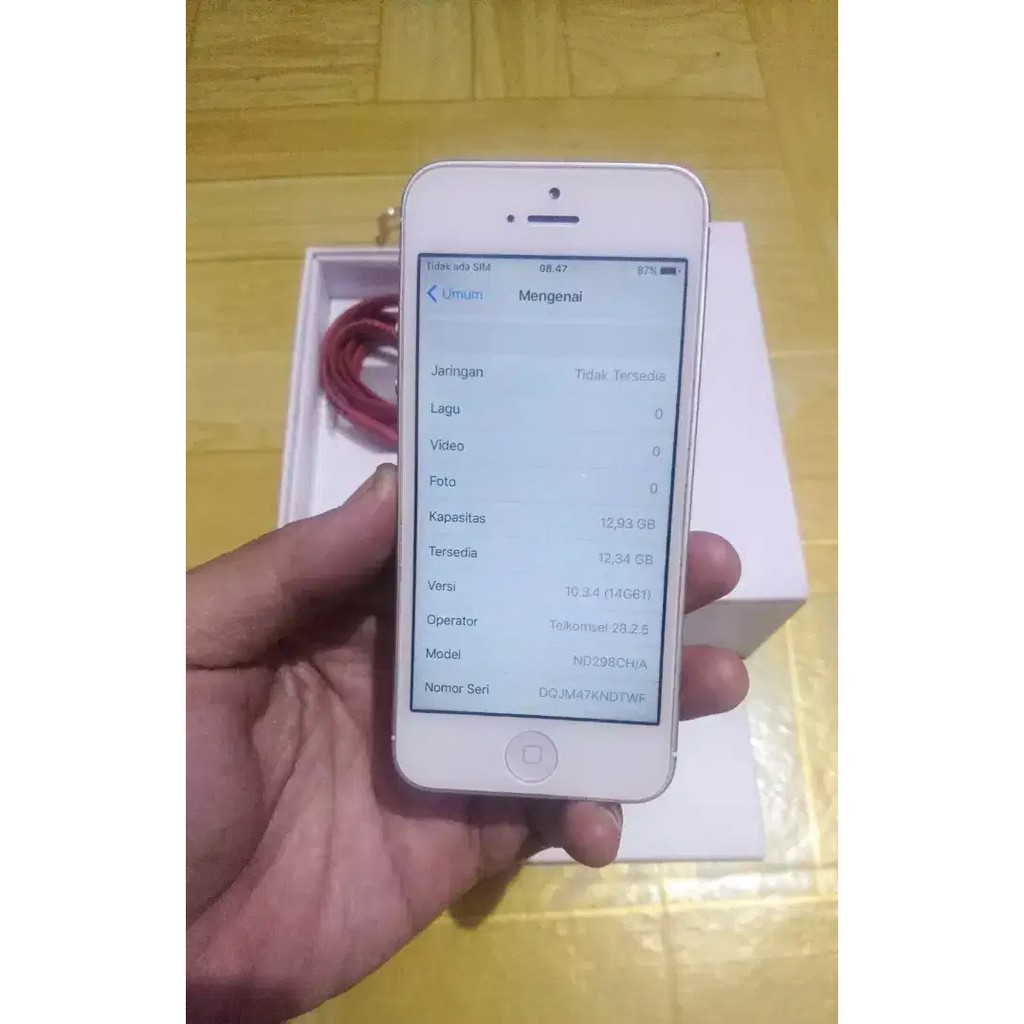 iphone 5 32gb normal siap pakai | Shopee Indonesia