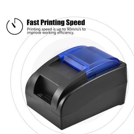 IWARE PRINTER THERMAL KASIR C58XS / I SCAN ZJ58BT  KONEKSI USB dan Bluetooth 58 MM PPOB POS MOKAPOS GOBIZ PAYTREN