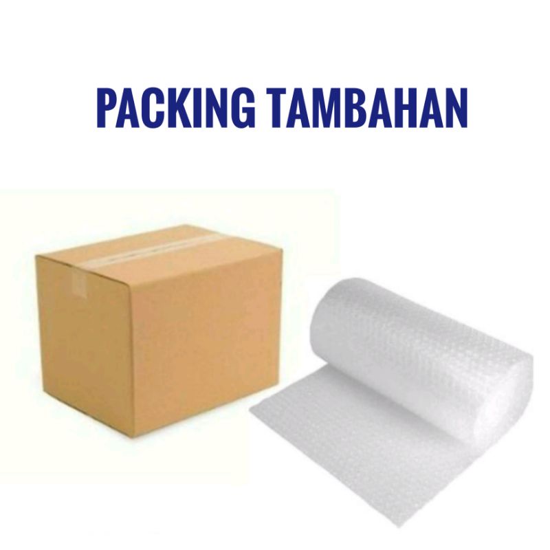 

EXTRA BUBBLE WRAP ATAU KARDUS EXTRA TAMBAHAN AMAN