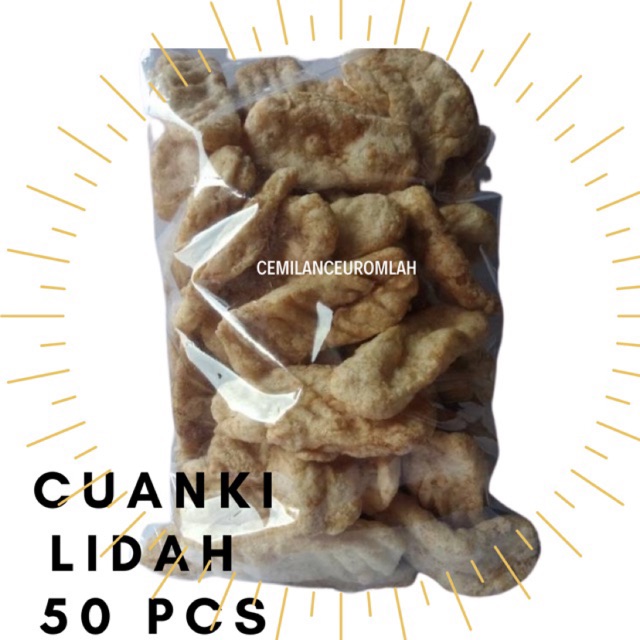 

(COD) cuanki lidah isi 50pcs Garut Bandung bisa gosend grabsend