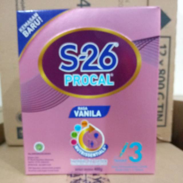 

S-26 PROCAL 3 400 GR RASA VANILA (1-3 TAHUN)