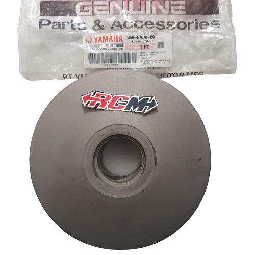 PULLEY PULEY PULY PULLY PULLI PULI POLLI POLI SECONDARY SLIDING SHEAVE PENDEK CEWE NEW NMAX 2020 MDR ORI ORIGINAL YAMAHA YGP ASLI B6H-E7670-00