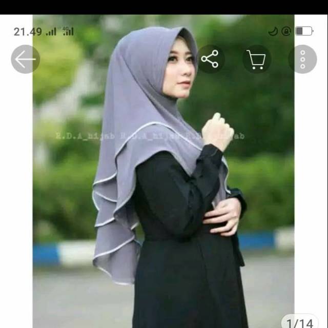 Khimar 2 layer