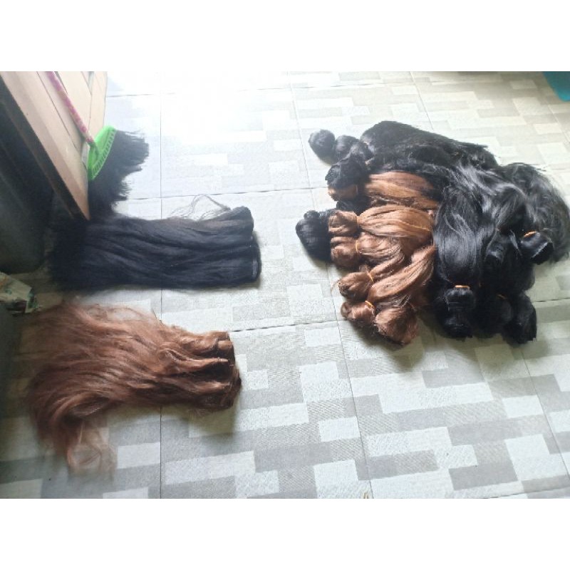 RAMBUT BARONGAN SINTETIS JAHITAN