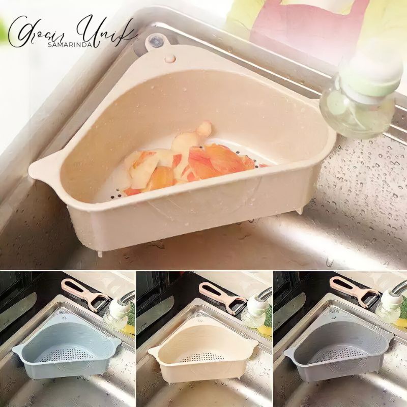 RAK SUDUT WASTAFEL CUCI PIRING | SARINGAN WASTAFEL CUCI PIRING