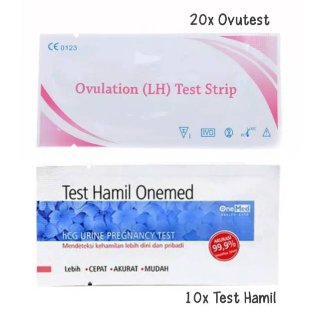 20 pcs Ovulation LH Test Strip ~ 10 pcs Test Hamil