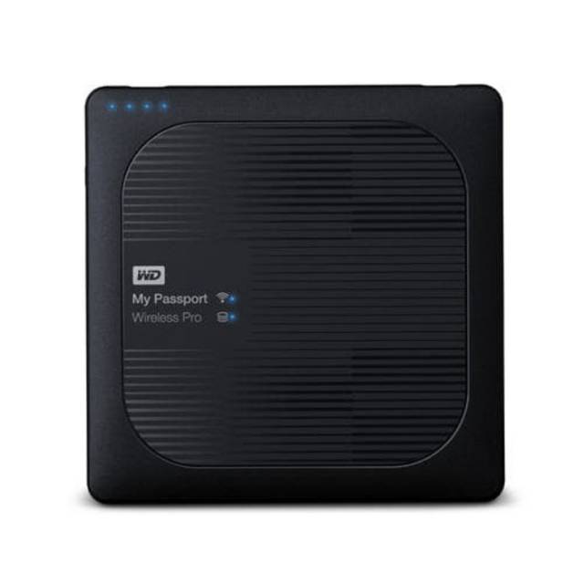 WD 4TB My Passport Wireless Pro Harddisk External Hitam