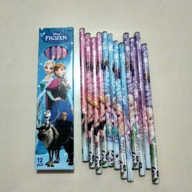 

Pensil karakter 1box isi 12pcs