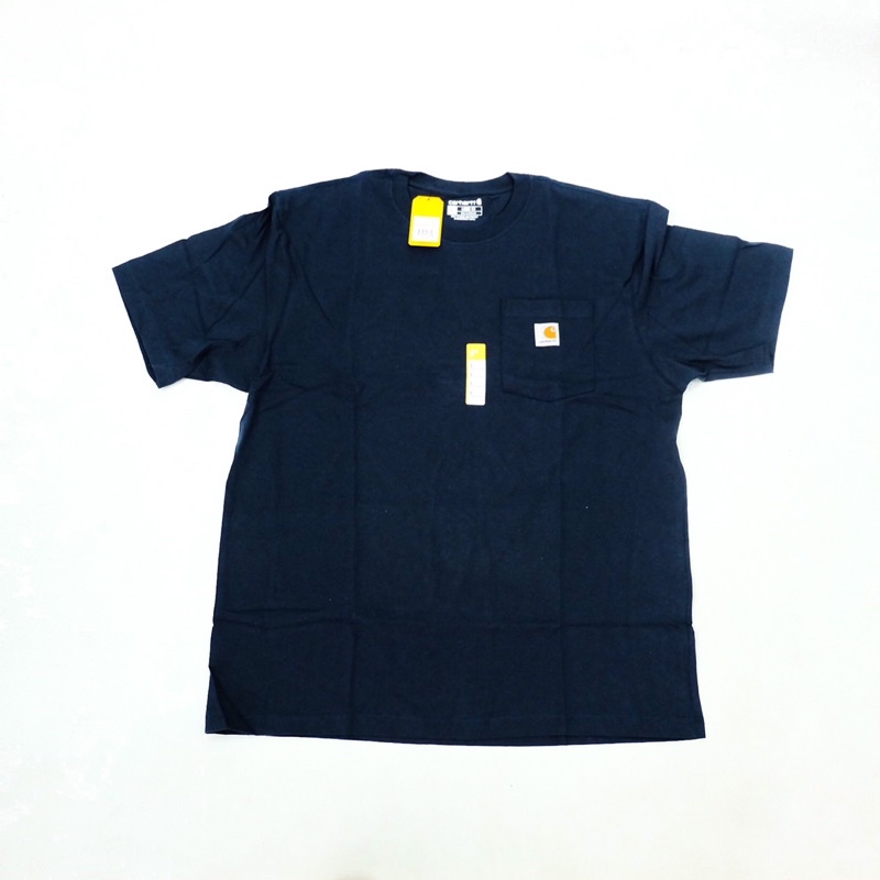 Kaos Carhartt K87 Pocket Tee Navy Original