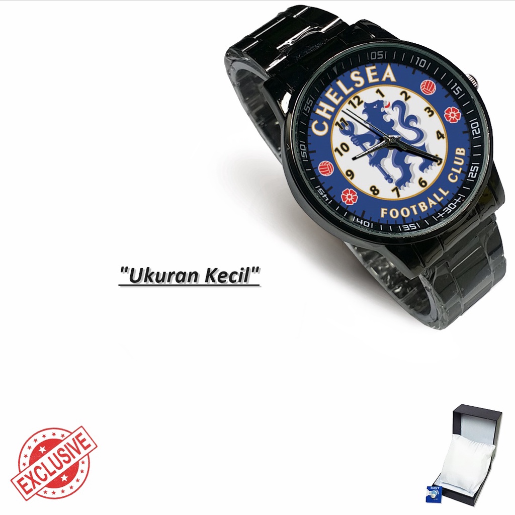 Jam Tangan Rantai Couple CHELSEA FC - 2 (Special)