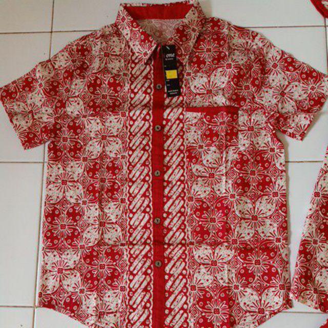 Kemeja Batik Pria 113 Series / Batik Pria Couple Standart - Jumbo (s-xxl)