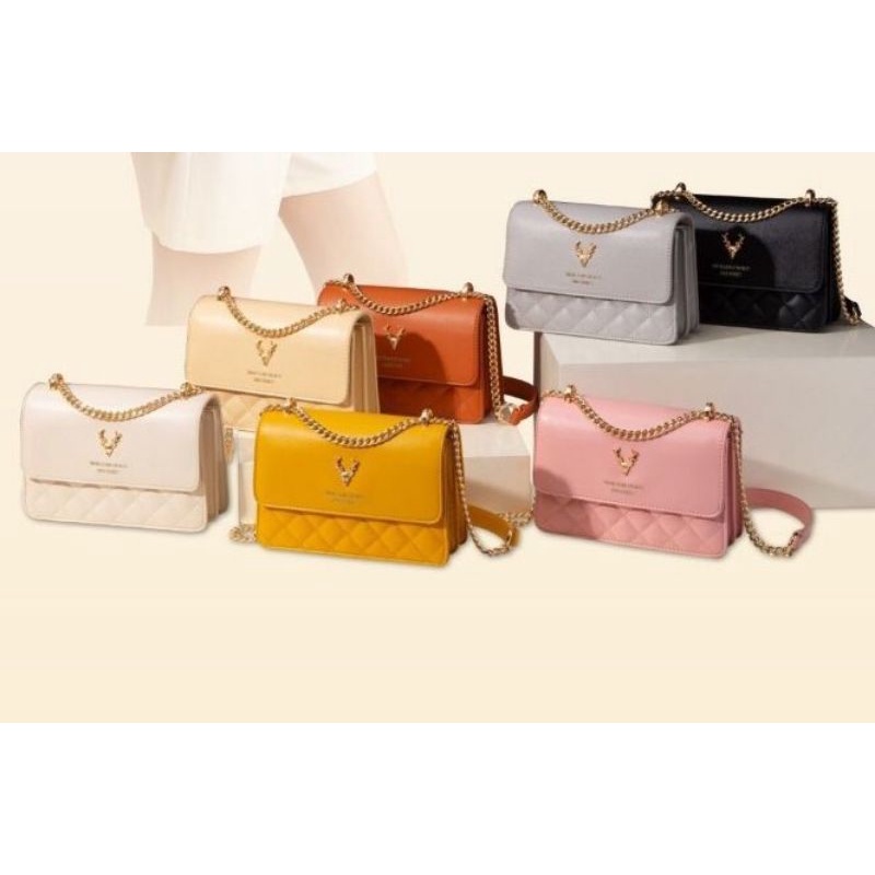 Jimshoney Shiely Bag - Tas Selempang Wanita Original Jims Honey / Tas Wanita Sling Bag Casual Murah